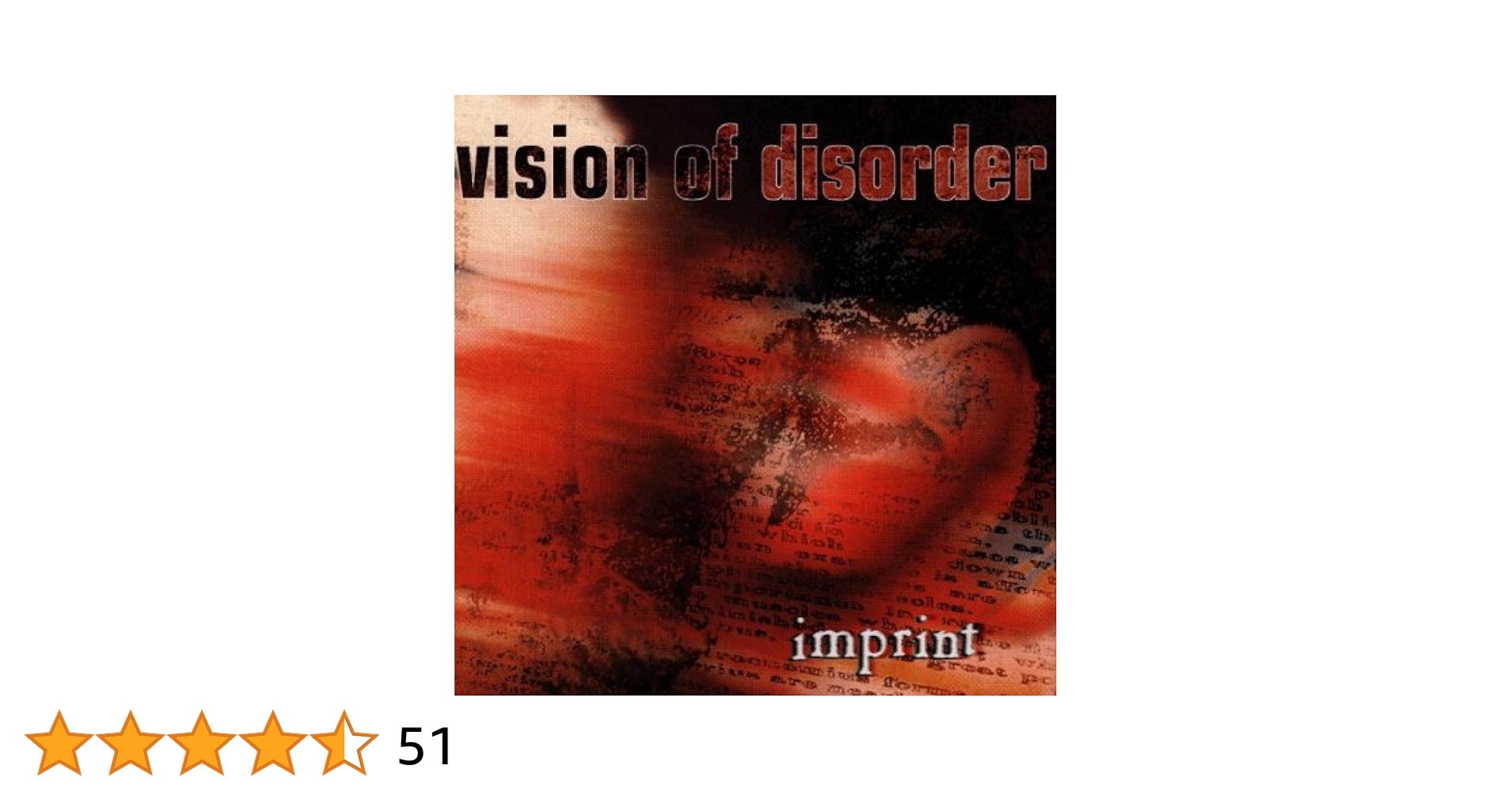 VISION OF DISORDER imprint Analog レコード